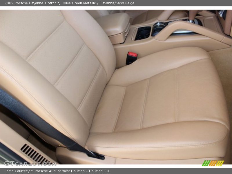 Olive Green Metallic / Havanna/Sand Beige 2009 Porsche Cayenne Tiptronic