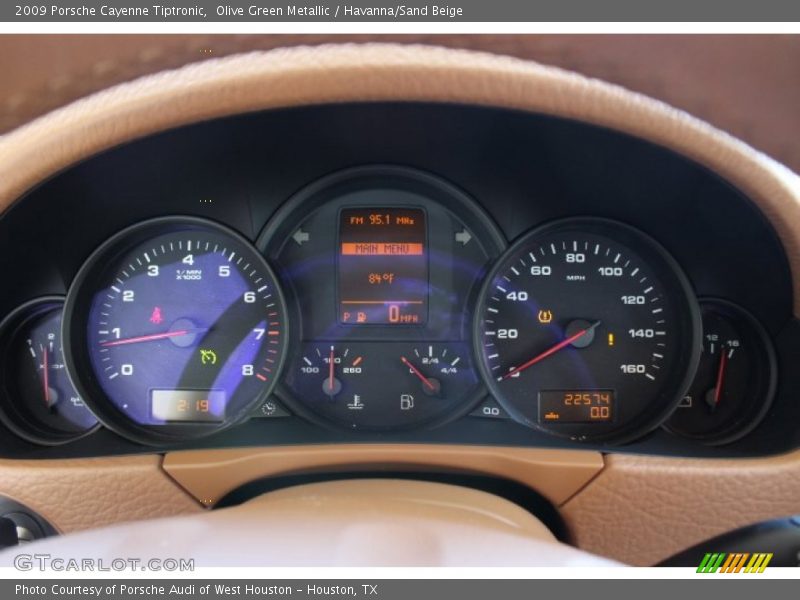  2009 Cayenne Tiptronic Tiptronic Gauges