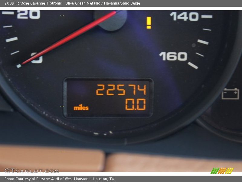 Olive Green Metallic / Havanna/Sand Beige 2009 Porsche Cayenne Tiptronic