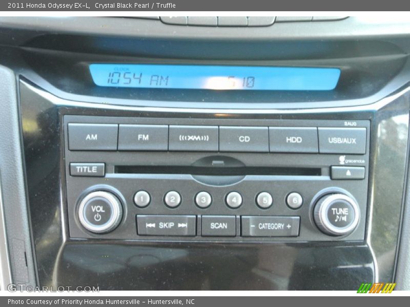Crystal Black Pearl / Truffle 2011 Honda Odyssey EX-L