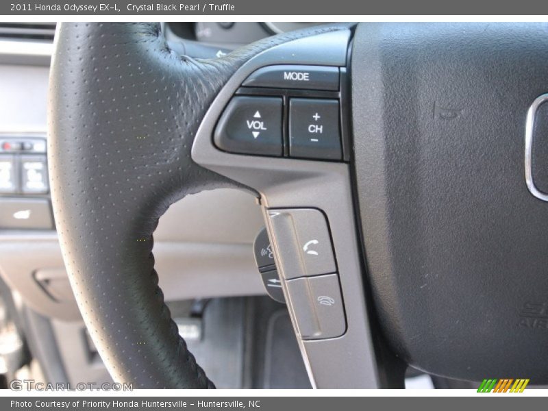Crystal Black Pearl / Truffle 2011 Honda Odyssey EX-L