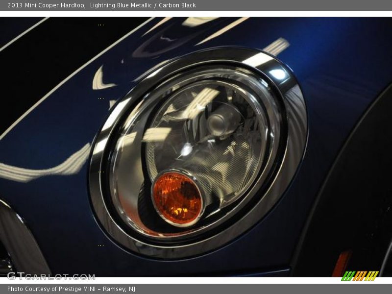 Lightning Blue Metallic / Carbon Black 2013 Mini Cooper Hardtop