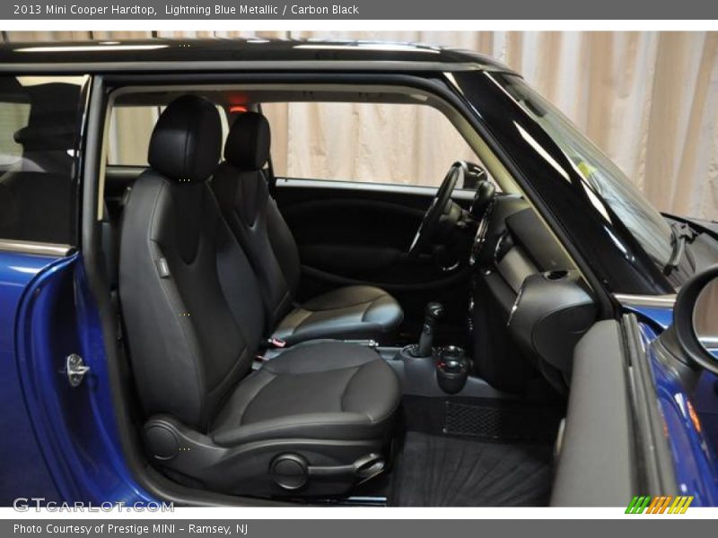 Lightning Blue Metallic / Carbon Black 2013 Mini Cooper Hardtop