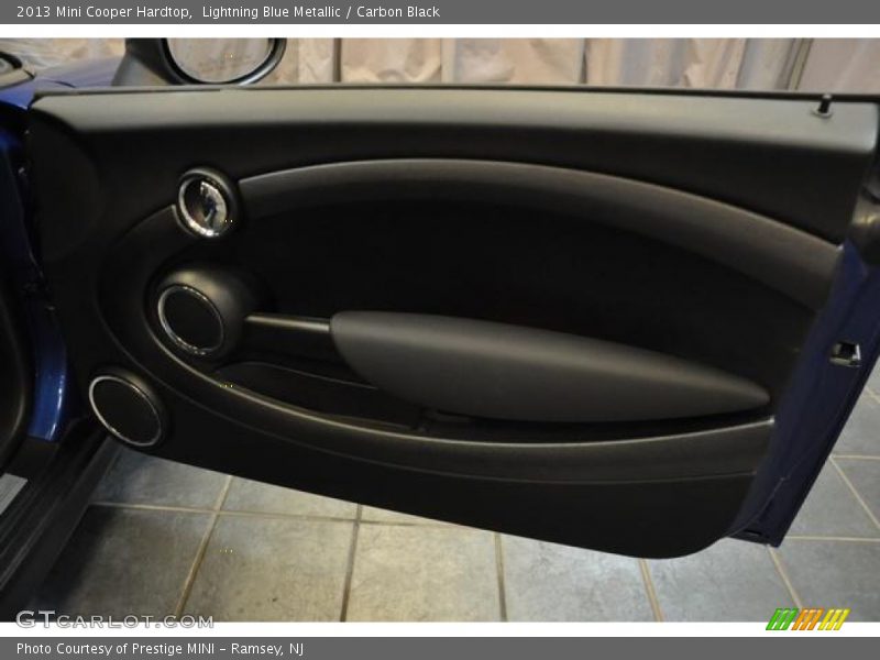 Lightning Blue Metallic / Carbon Black 2013 Mini Cooper Hardtop