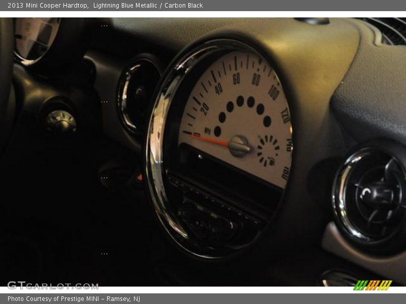 Lightning Blue Metallic / Carbon Black 2013 Mini Cooper Hardtop