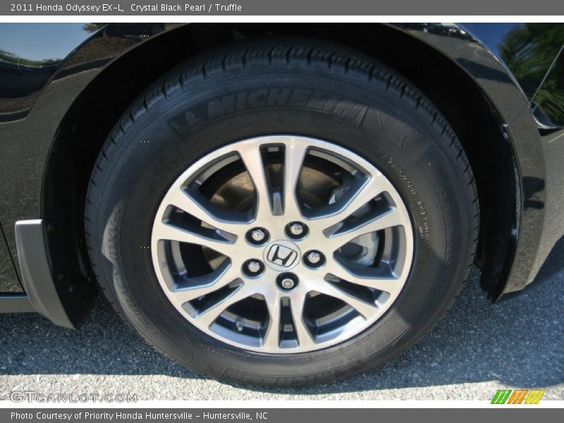 Crystal Black Pearl / Truffle 2011 Honda Odyssey EX-L