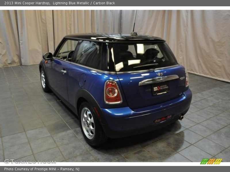 Lightning Blue Metallic / Carbon Black 2013 Mini Cooper Hardtop