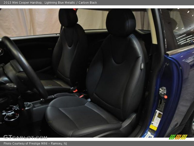 Lightning Blue Metallic / Carbon Black 2013 Mini Cooper Hardtop