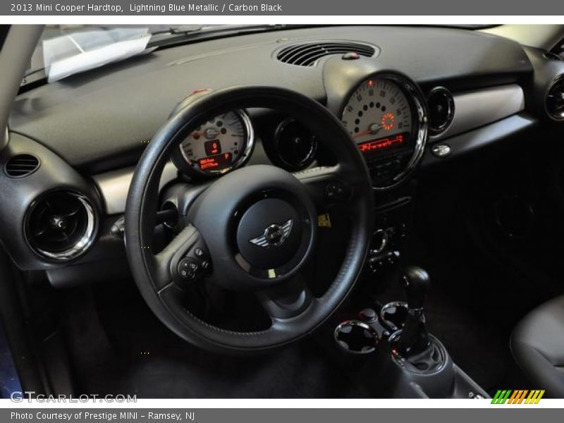 Lightning Blue Metallic / Carbon Black 2013 Mini Cooper Hardtop