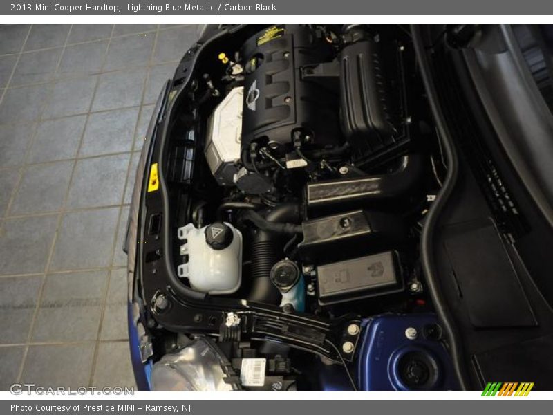 Lightning Blue Metallic / Carbon Black 2013 Mini Cooper Hardtop