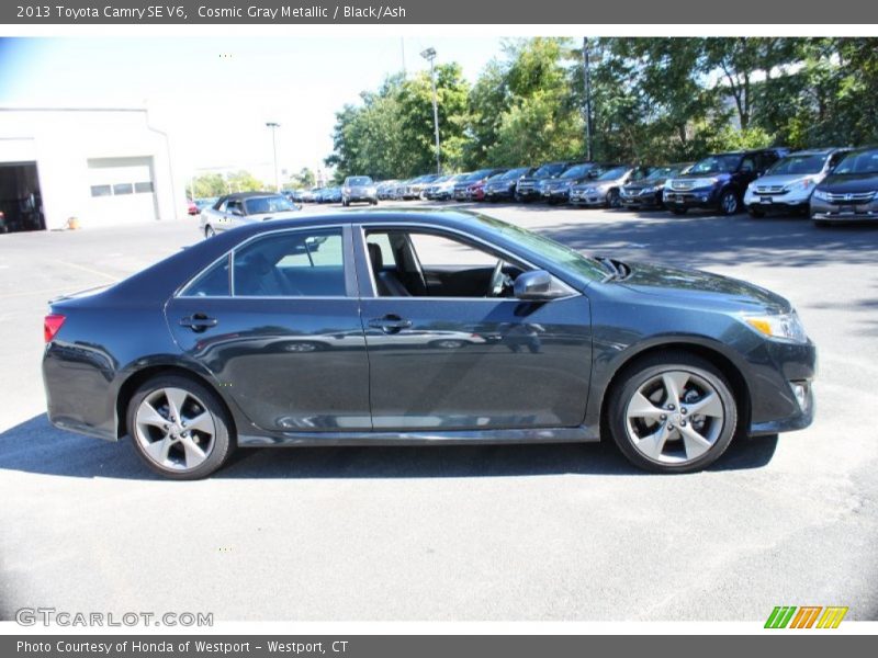 Cosmic Gray Metallic / Black/Ash 2013 Toyota Camry SE V6