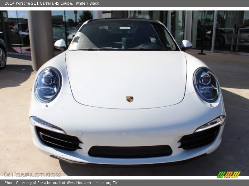  2014 911 Carrera 4S Coupe White