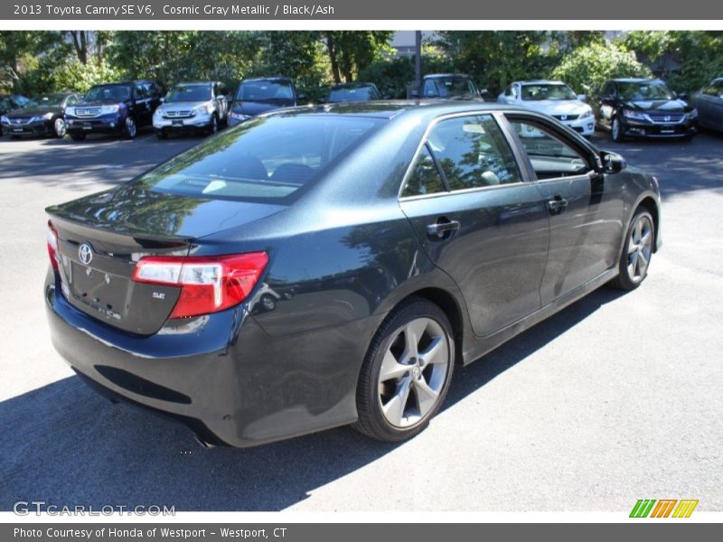 Cosmic Gray Metallic / Black/Ash 2013 Toyota Camry SE V6