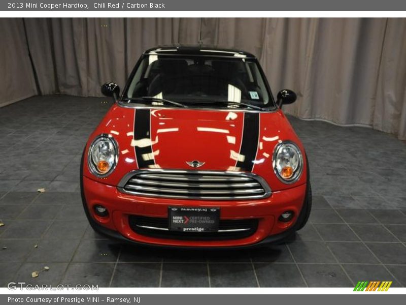 Chili Red / Carbon Black 2013 Mini Cooper Hardtop