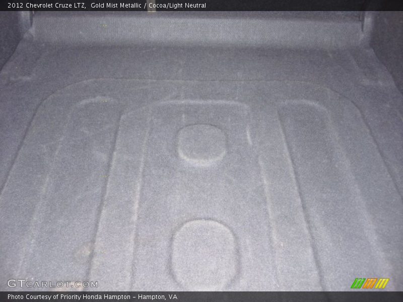 Gold Mist Metallic / Cocoa/Light Neutral 2012 Chevrolet Cruze LTZ