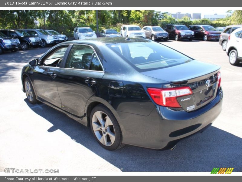 Cosmic Gray Metallic / Black/Ash 2013 Toyota Camry SE V6