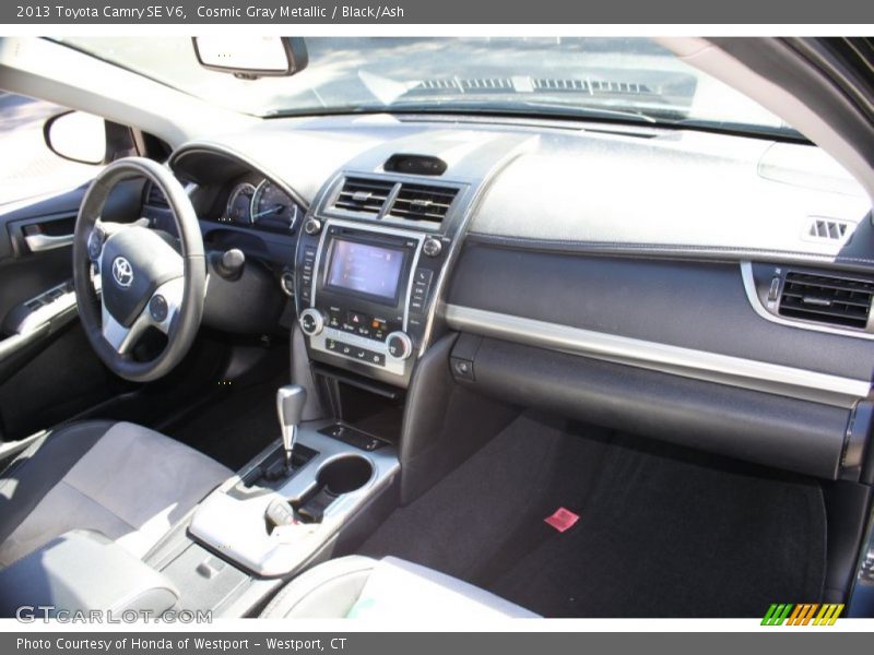 Cosmic Gray Metallic / Black/Ash 2013 Toyota Camry SE V6