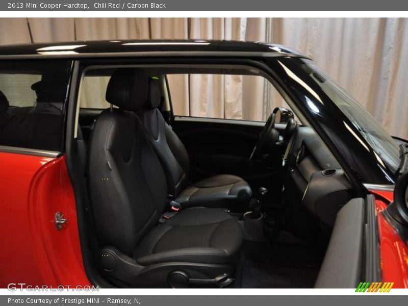 Chili Red / Carbon Black 2013 Mini Cooper Hardtop