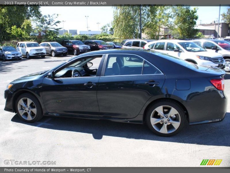 Cosmic Gray Metallic / Black/Ash 2013 Toyota Camry SE V6
