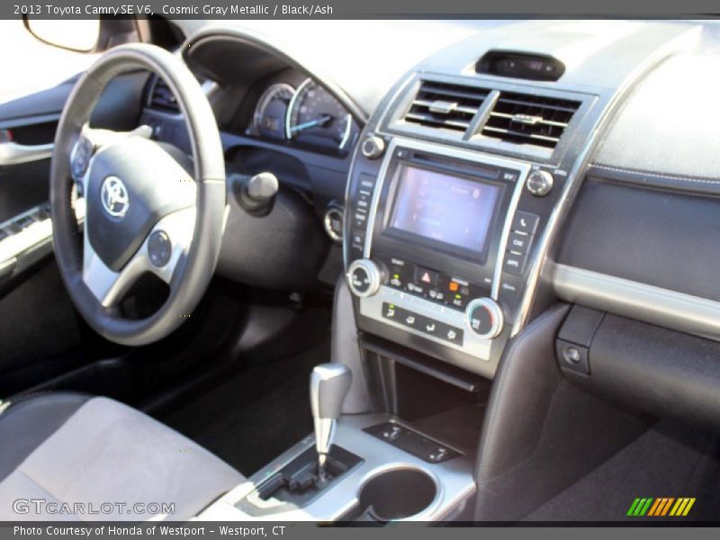 Cosmic Gray Metallic / Black/Ash 2013 Toyota Camry SE V6