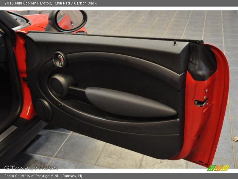 Chili Red / Carbon Black 2013 Mini Cooper Hardtop