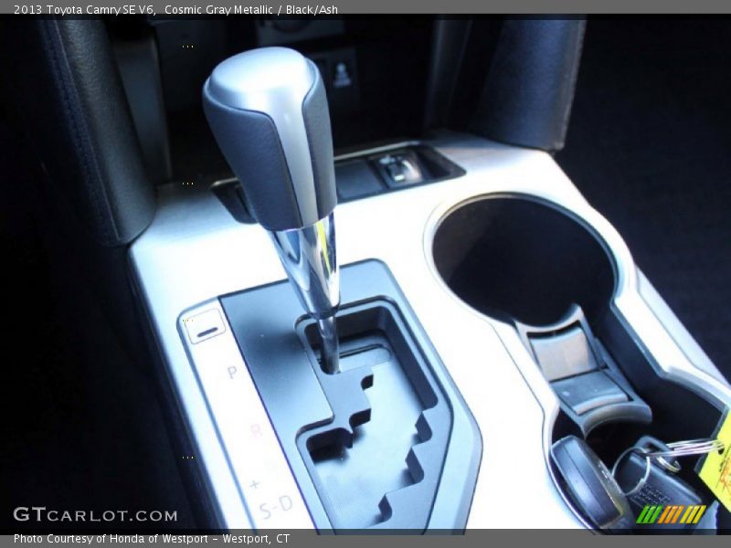 Cosmic Gray Metallic / Black/Ash 2013 Toyota Camry SE V6