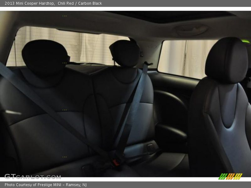 Chili Red / Carbon Black 2013 Mini Cooper Hardtop