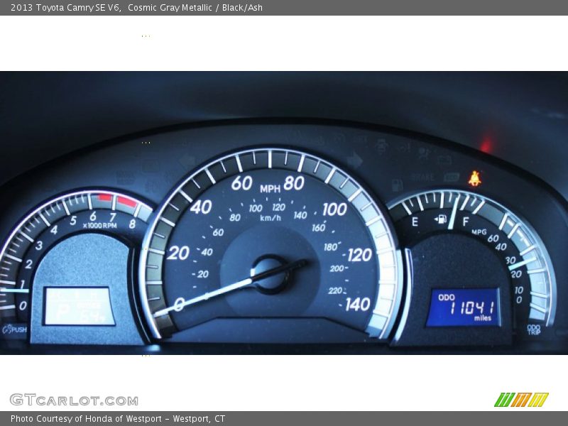 Cosmic Gray Metallic / Black/Ash 2013 Toyota Camry SE V6