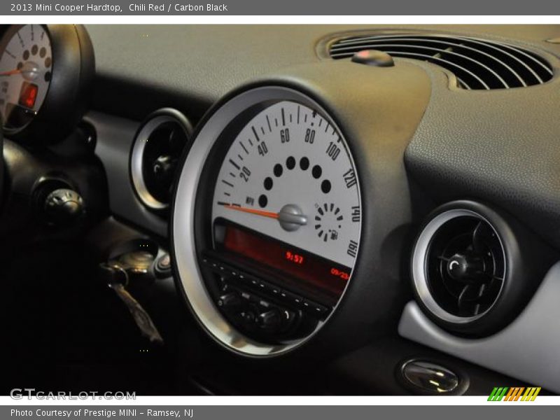 Chili Red / Carbon Black 2013 Mini Cooper Hardtop