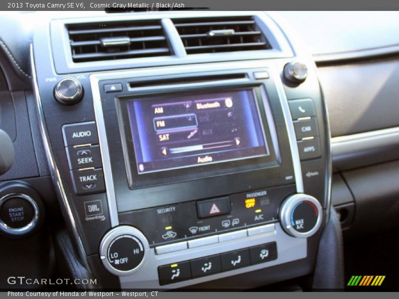 Cosmic Gray Metallic / Black/Ash 2013 Toyota Camry SE V6