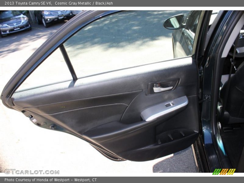Cosmic Gray Metallic / Black/Ash 2013 Toyota Camry SE V6