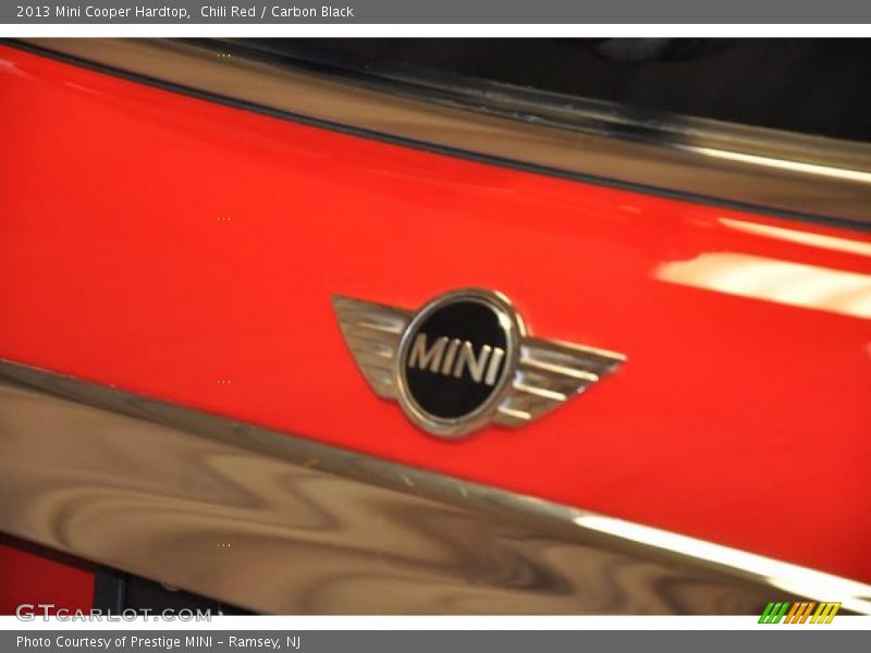 Chili Red / Carbon Black 2013 Mini Cooper Hardtop