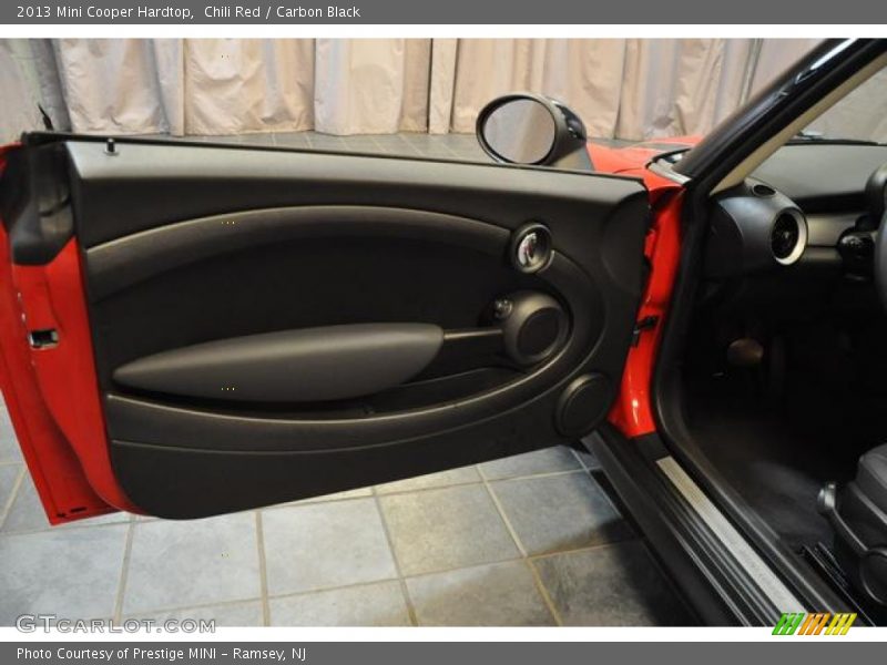 Chili Red / Carbon Black 2013 Mini Cooper Hardtop