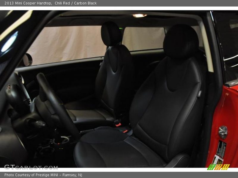 Chili Red / Carbon Black 2013 Mini Cooper Hardtop