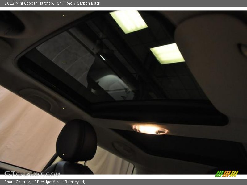 Chili Red / Carbon Black 2013 Mini Cooper Hardtop