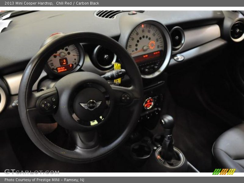 Chili Red / Carbon Black 2013 Mini Cooper Hardtop