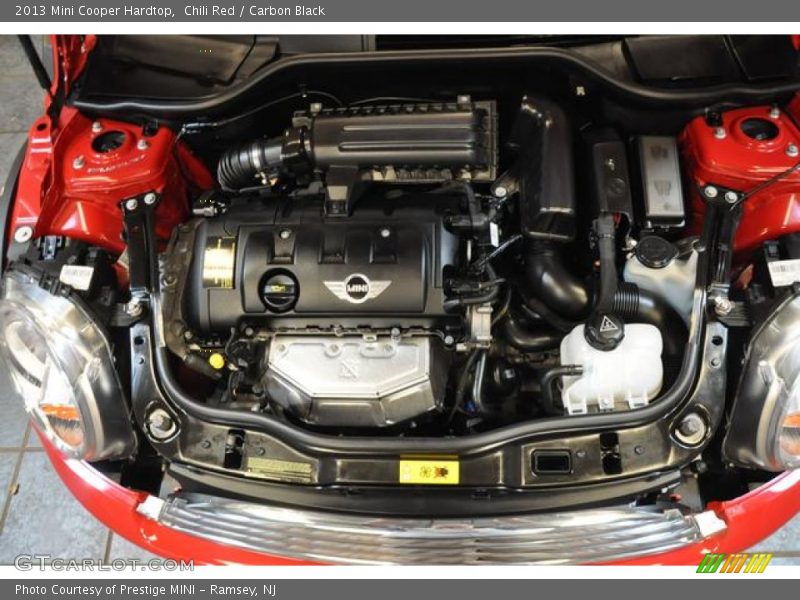 Chili Red / Carbon Black 2013 Mini Cooper Hardtop