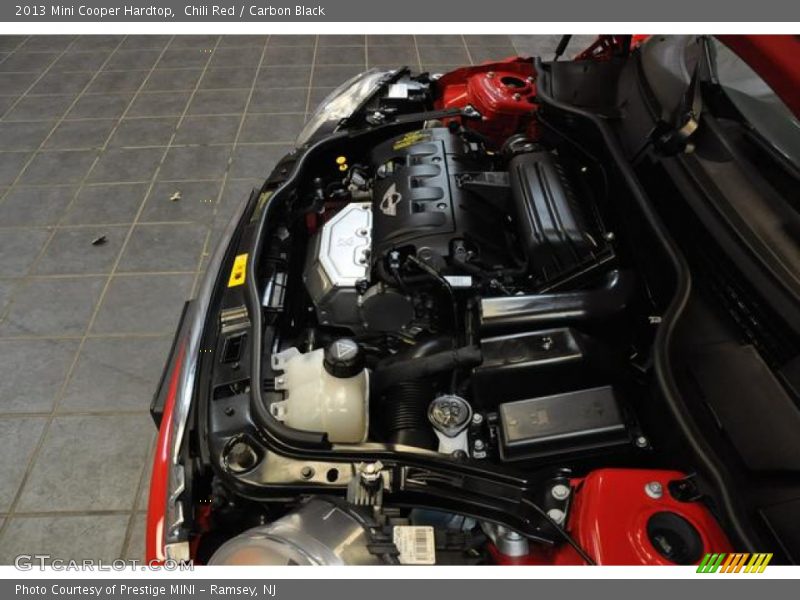 Chili Red / Carbon Black 2013 Mini Cooper Hardtop