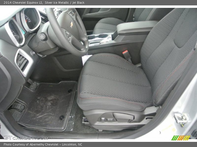 Silver Ice Metallic / Jet Black 2014 Chevrolet Equinox LS