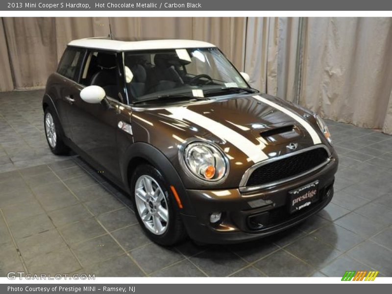 Hot Chocolate Metallic / Carbon Black 2013 Mini Cooper S Hardtop