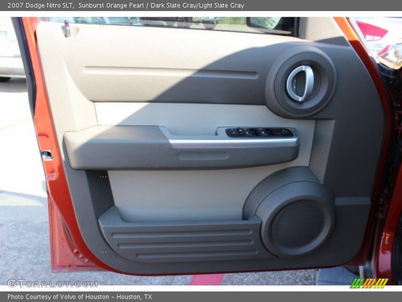 Sunburst Orange Pearl / Dark Slate Gray/Light Slate Gray 2007 Dodge Nitro SLT