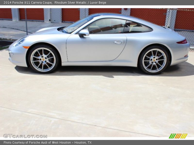  2014 911 Carrera Coupe Rhodium Silver Metallic