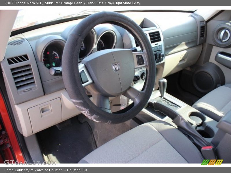 Sunburst Orange Pearl / Dark Slate Gray/Light Slate Gray 2007 Dodge Nitro SLT