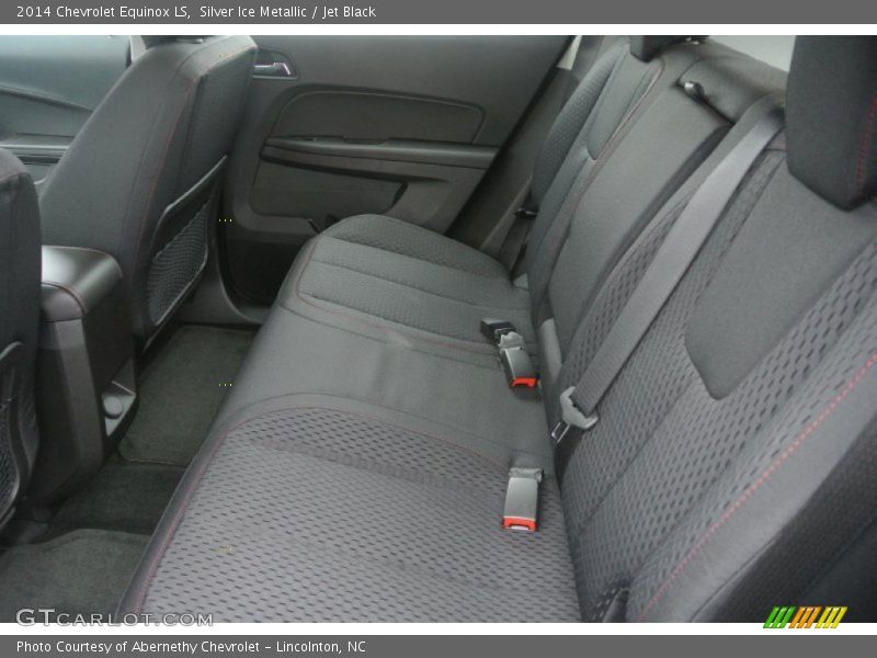Silver Ice Metallic / Jet Black 2014 Chevrolet Equinox LS