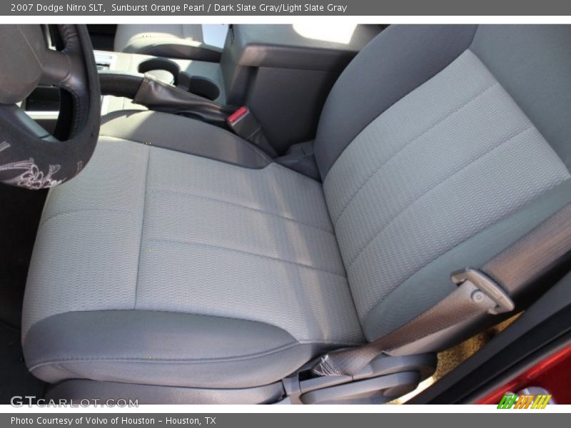 Sunburst Orange Pearl / Dark Slate Gray/Light Slate Gray 2007 Dodge Nitro SLT