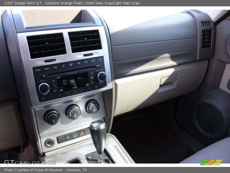 Sunburst Orange Pearl / Dark Slate Gray/Light Slate Gray 2007 Dodge Nitro SLT