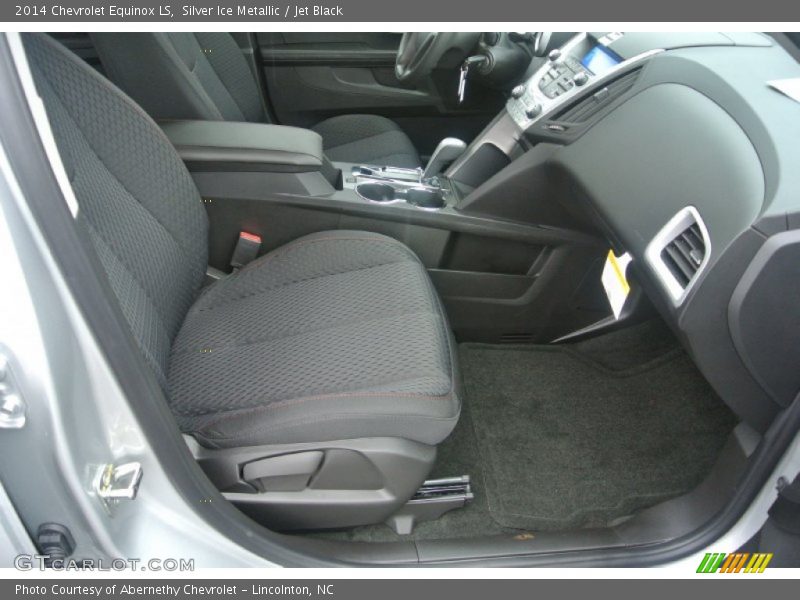 Silver Ice Metallic / Jet Black 2014 Chevrolet Equinox LS