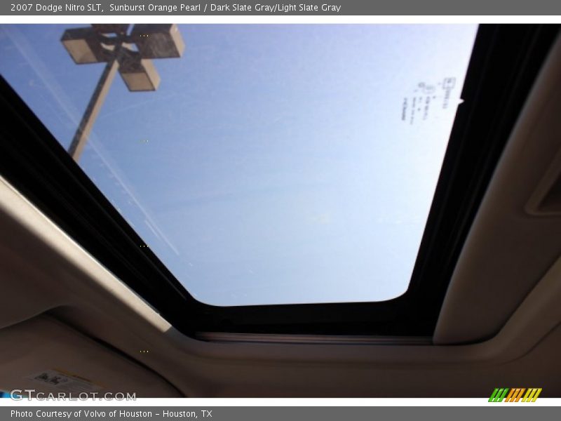 Sunburst Orange Pearl / Dark Slate Gray/Light Slate Gray 2007 Dodge Nitro SLT
