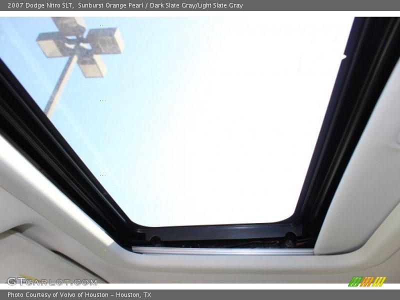 Sunburst Orange Pearl / Dark Slate Gray/Light Slate Gray 2007 Dodge Nitro SLT