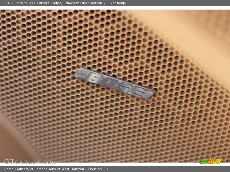 Audio System of 2014 911 Carrera Coupe